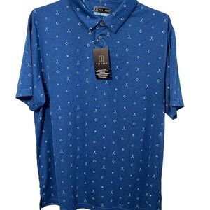 NWT PGA Tour Moisture Wicking Short Sleeve Golf Polo Size XL